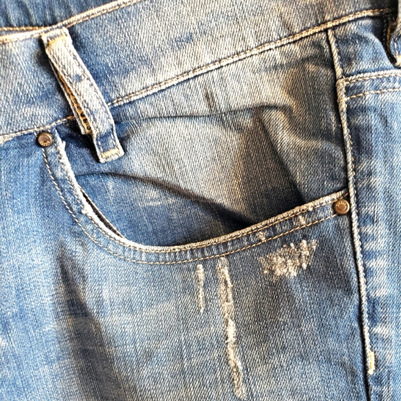 Diesel Louv Boot Fade Wash Stretch Slim Boot Cut Woman W 31 L 32 NWOT - Picture 7 of 13